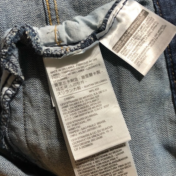🛑Sold🛑Levis Denim Jacket Trucker Jean Jacket Swe - Picture 3 of 7
